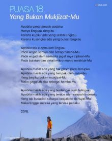 Yang Bukan Mukjizat-Mu