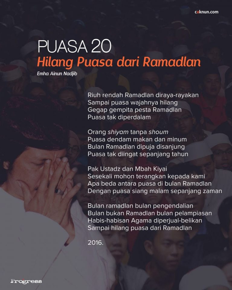 Hilang Puasa dari Ramadlan