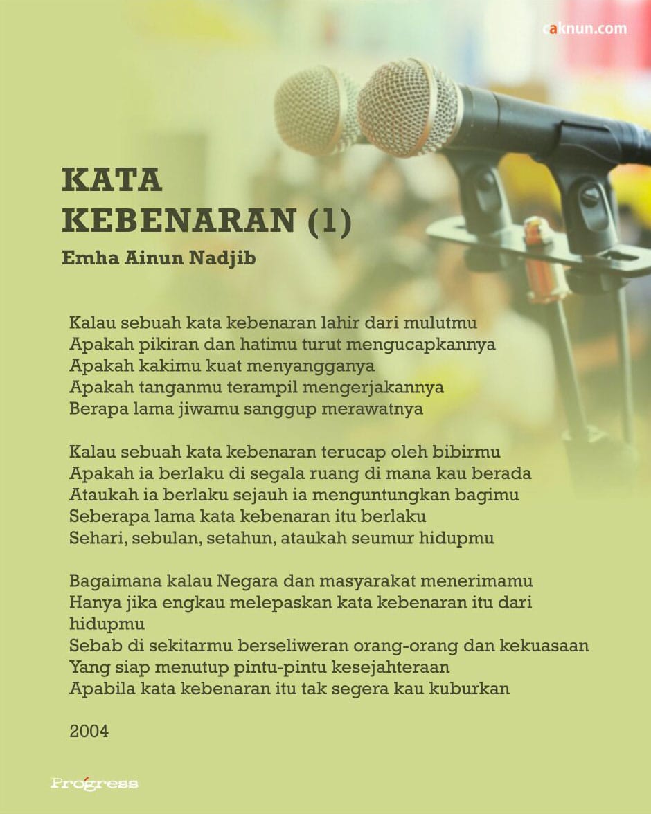 Kata Kebenaran (1) • CakNun.com