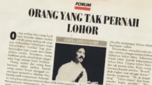 Orang Yang Tak Pernah Lohor