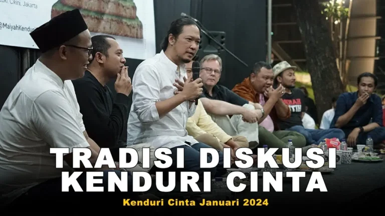 Tradisi Diskusi di Kenduri Cinta